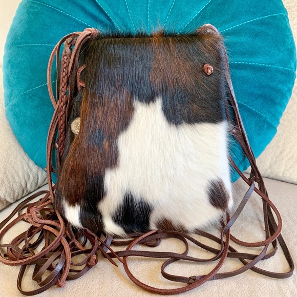 Boot Rug Handbags - NEW Boot Rugs Calf Hair Crossbody Handbag